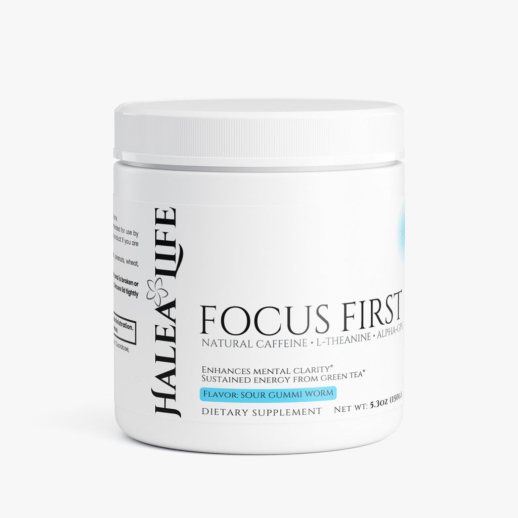 Focus First – Sour Candy Flavor | Nootropic Energy & Concentration Drink Mix