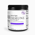 Halea Life Immune Support supplement container on a white background