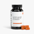 Halea Life Lions Mane Focus Gummies with hericenones and adaptogenic blend for memory and concentration