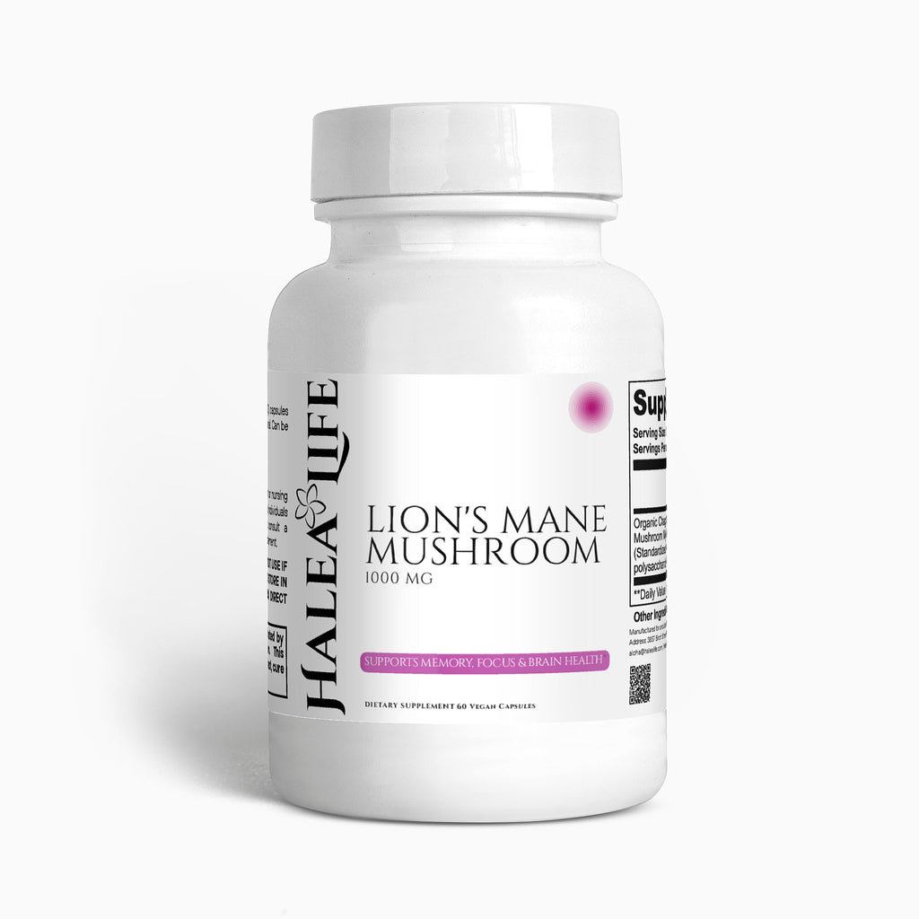 Organic Lion's Mane Mushroom Capsules