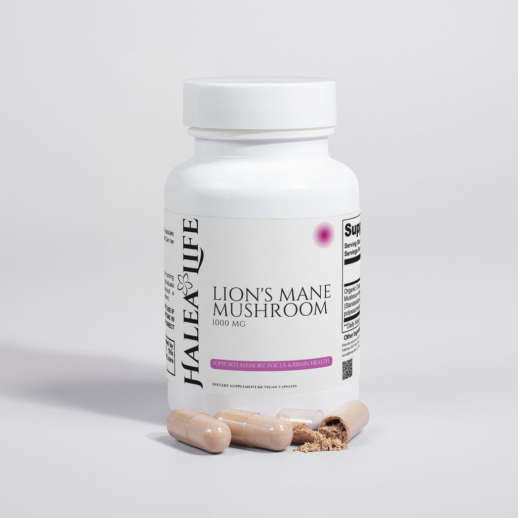 Organic Lion's Mane Mushroom Capsules