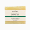 Halea Life Eucalyptus and Peppermint Soap Bar with five essential oil blend no synthetic fragrance