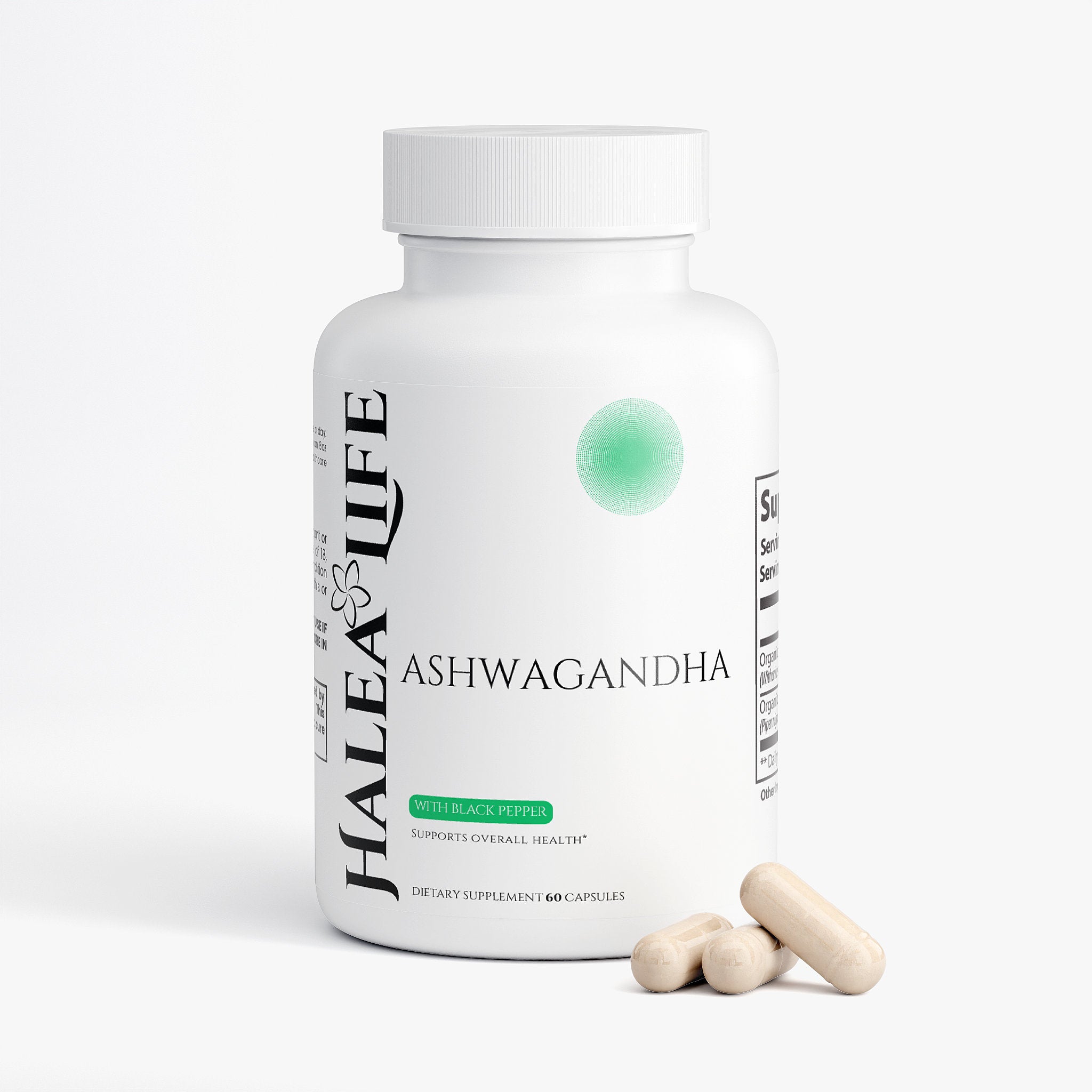 Ashwagandha Capsules with Black Pepper