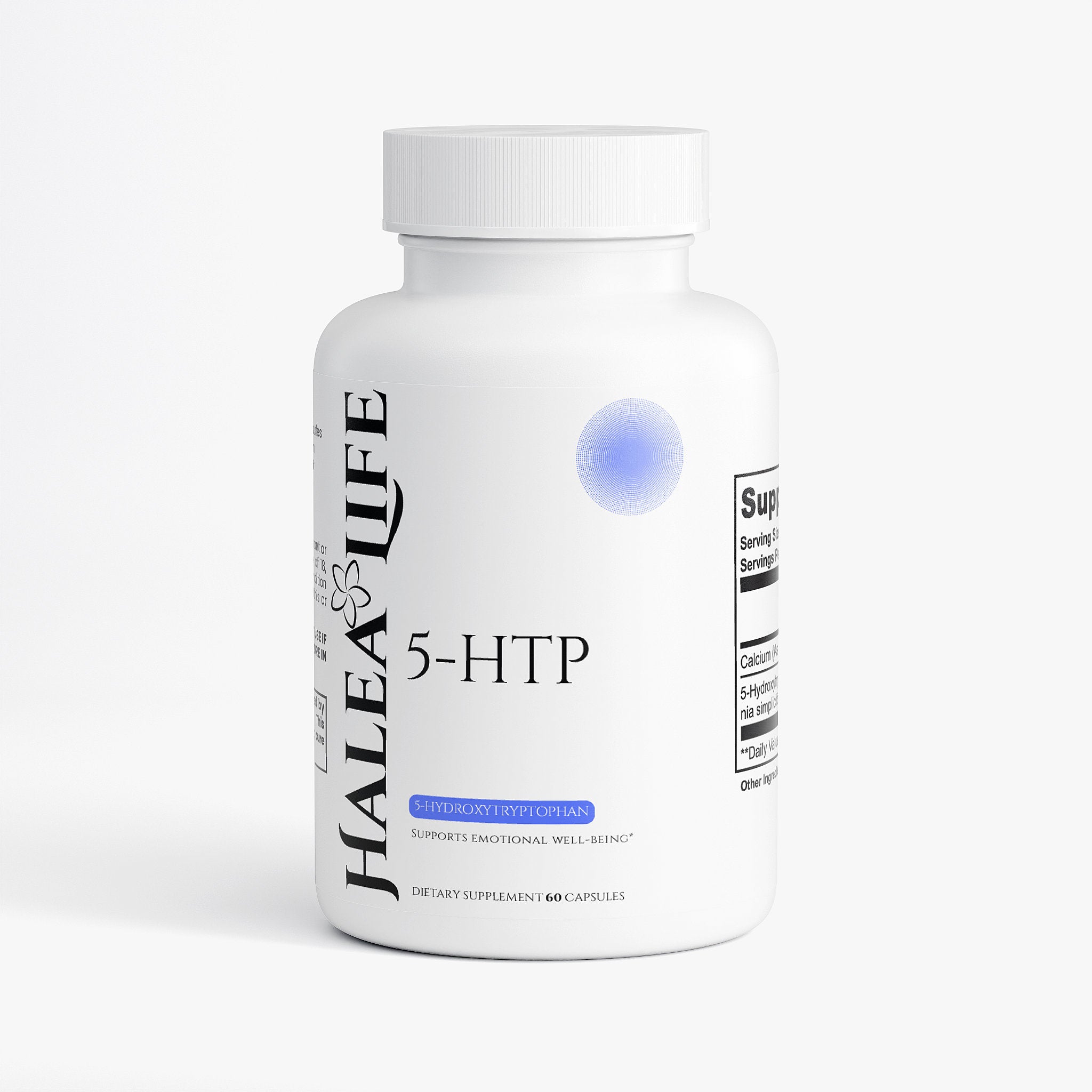 Halea Life 5-HTP hydroxytryptophan supplement for serotonin support mood and sleep