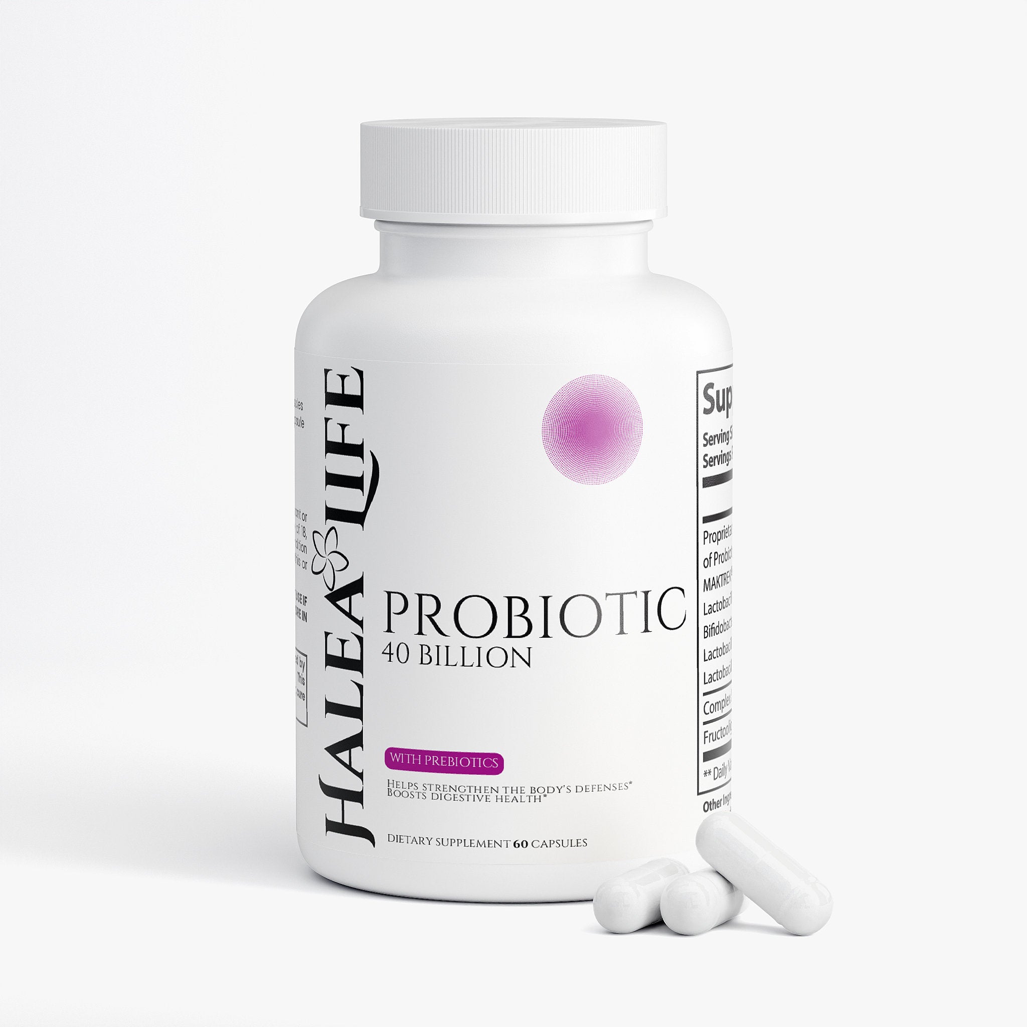 Probiotic 40 Billion with Prebiotics