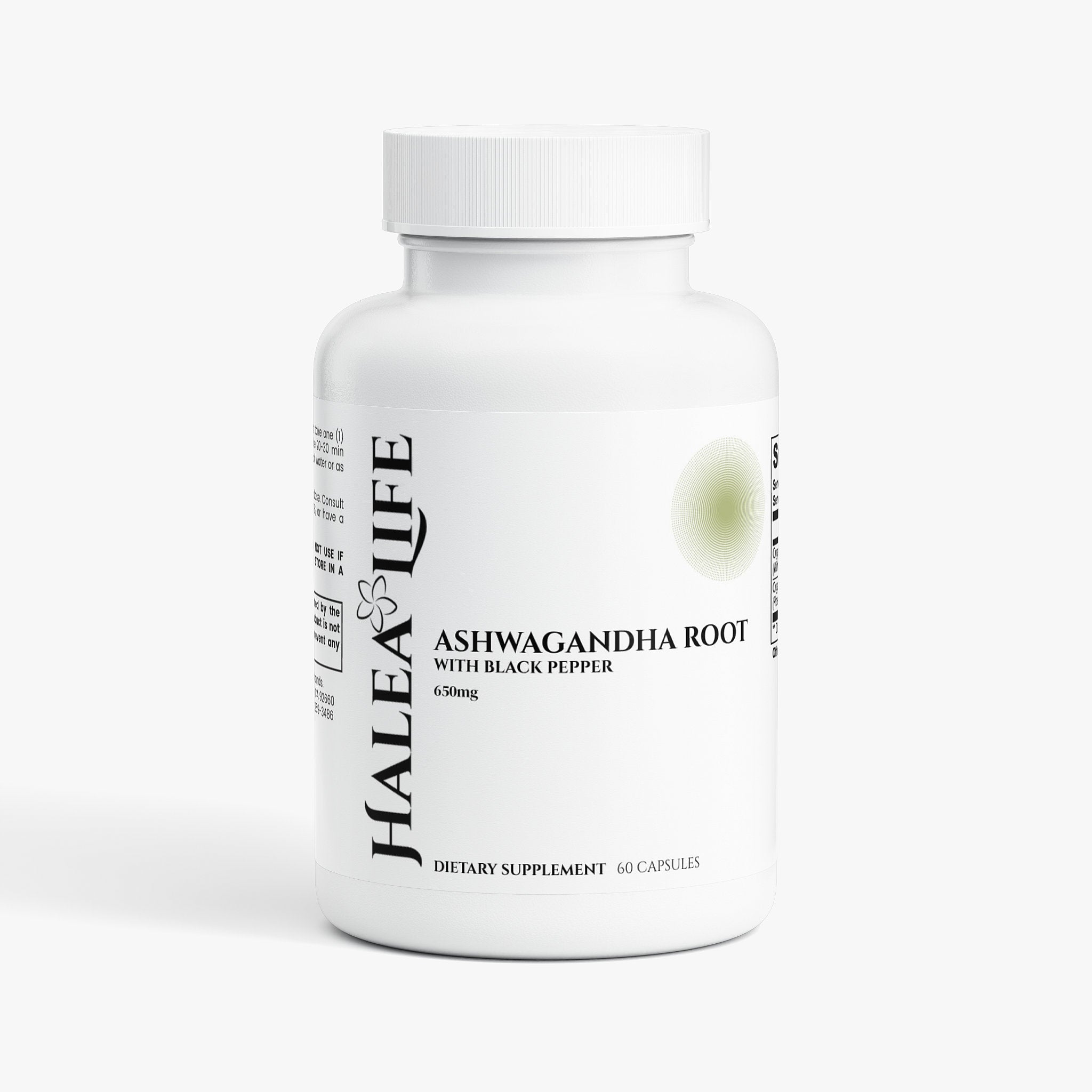 Organic Ashwagandha Capsules 650mg