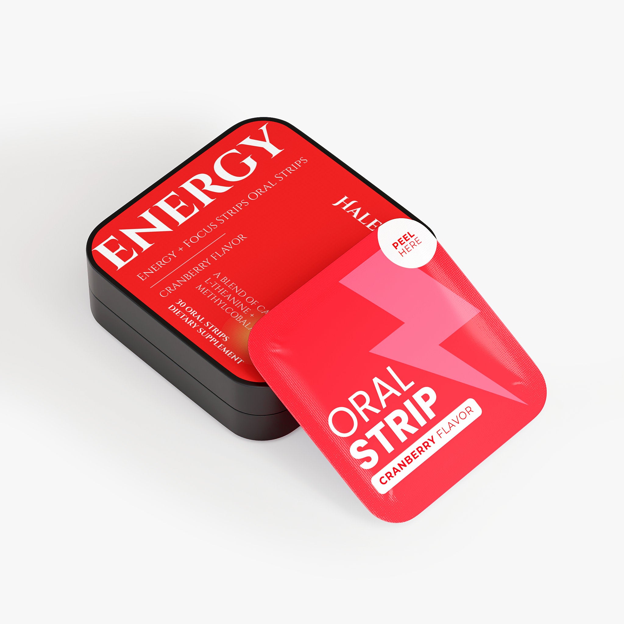 Energy + Focus Strips - Caffeine, L-Theanine & B12