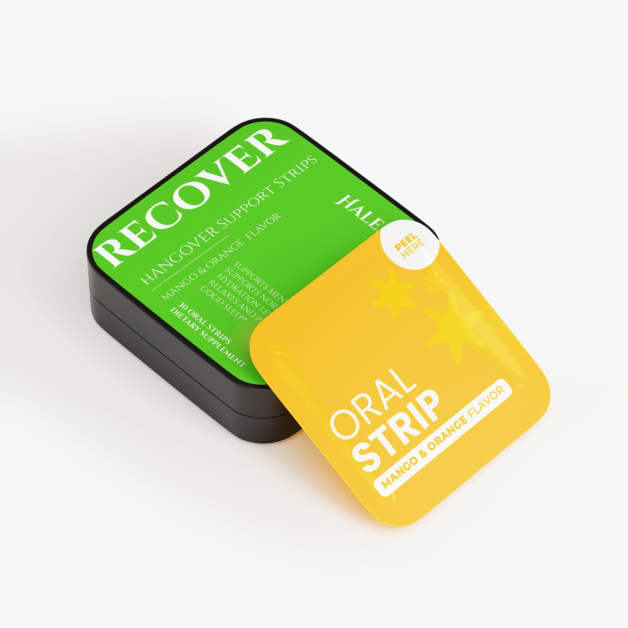 Herbal Recovery Strips - Turmeric, Grape Seed & Liver Support