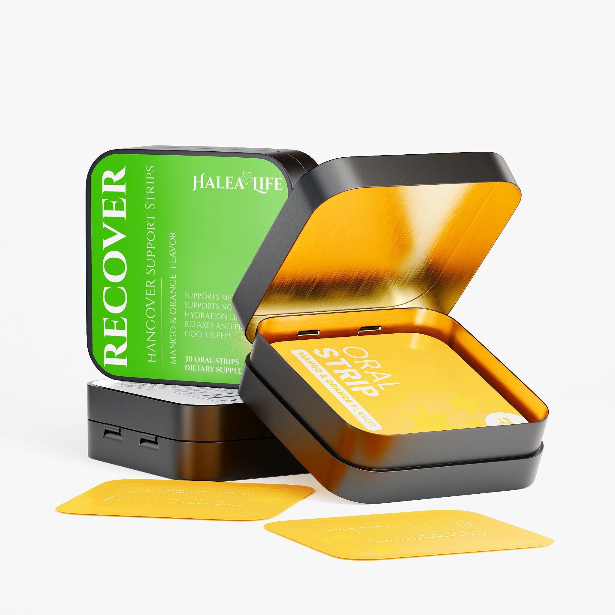 Herbal Recovery Strips - Turmeric, Grape Seed & Liver Support