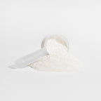 Halea Life Hydrolyzed Collagen Powder detail view showing scoop and powder texture