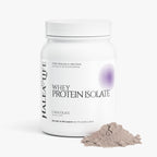 Halea Life Chocolate Performance Whey Protein Isolate supplement facts with 25g isolate protein per serving