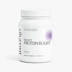 Halea Life Vanilla Performance Whey Protein Isolate front label for lean muscle growth and recovery support