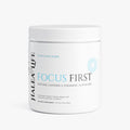 Halea Life Focus First Sour Candy nootropic drink mix front label for energy and concentration support
