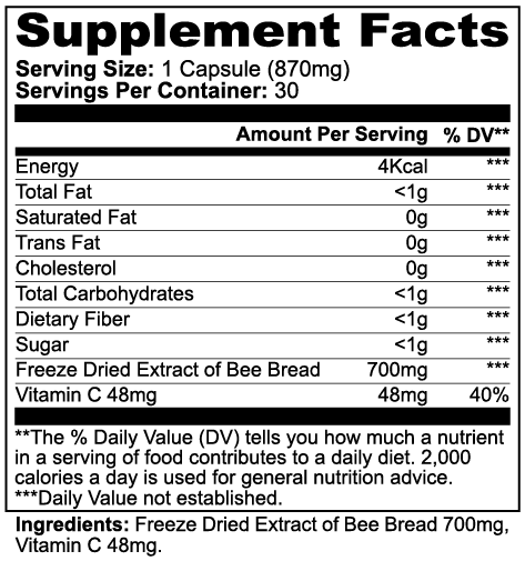 Bee Pearl Concentrated Bee Bread | 6-Pack