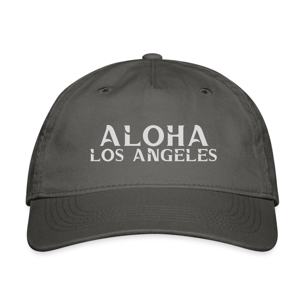 Aloha Los Angels Organic Baseball Cap - charcoal