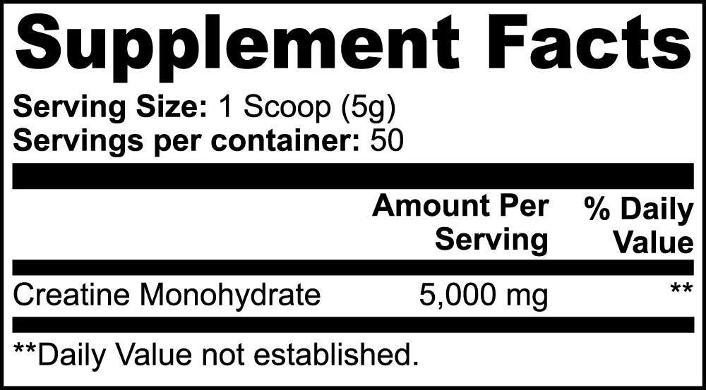 Halea Life Nutrition 100% Pure Creatine Monohydrate supplement 3 pack