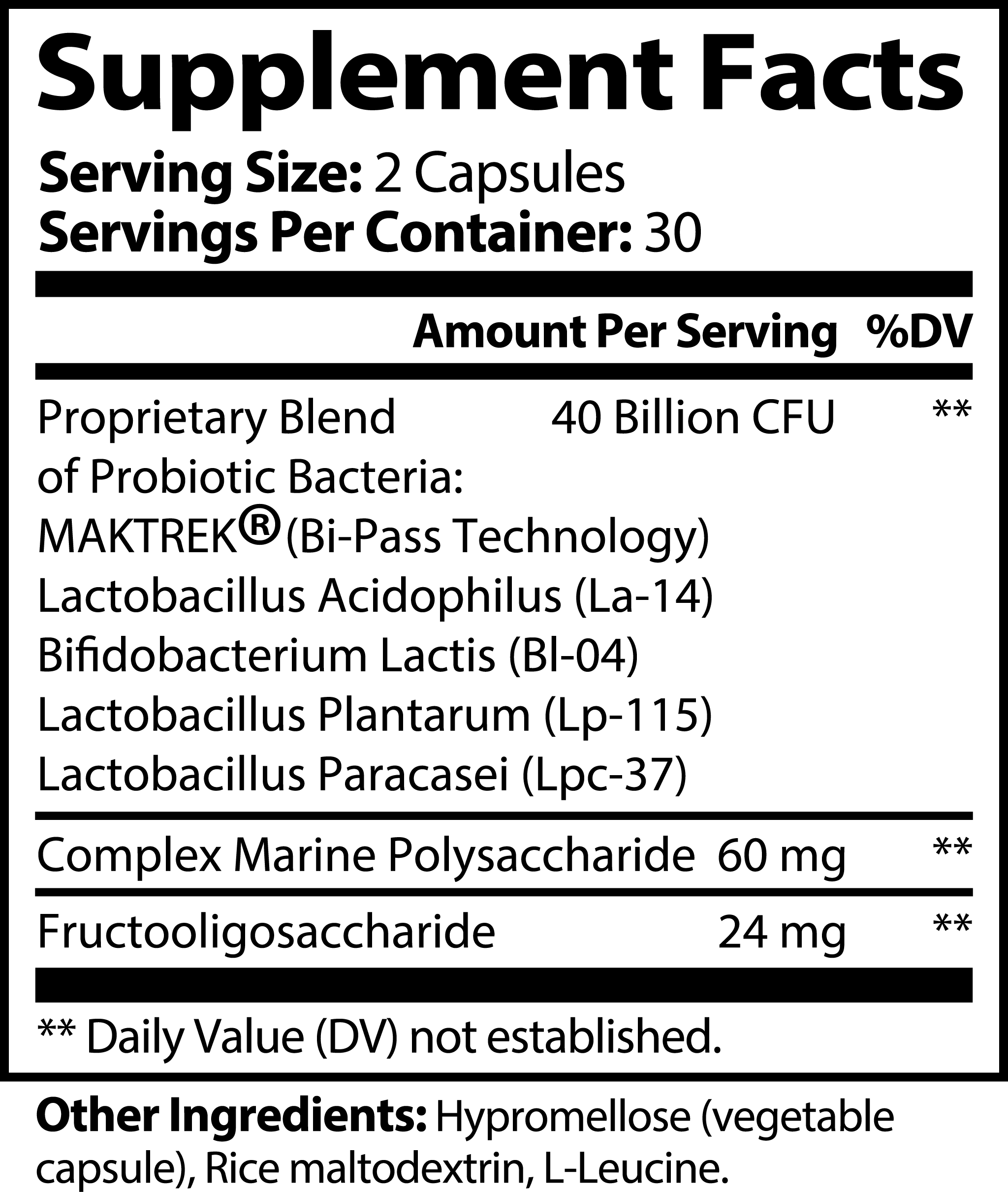 Probiotic Balance+ Capsules