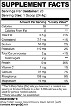 Pure Whey Protein Isolate - Vanilla