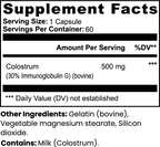 Bovine Colostrum Capsules