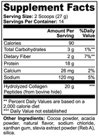 Hydrolyzed Collagen Peptides with Cocoa