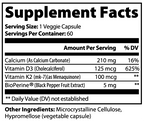 Vitamin D3 & K2 Capsules with BioPerine® 3 Pack