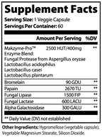 Digestive Enzyme+ with Probiotics, Bromelain & Papain