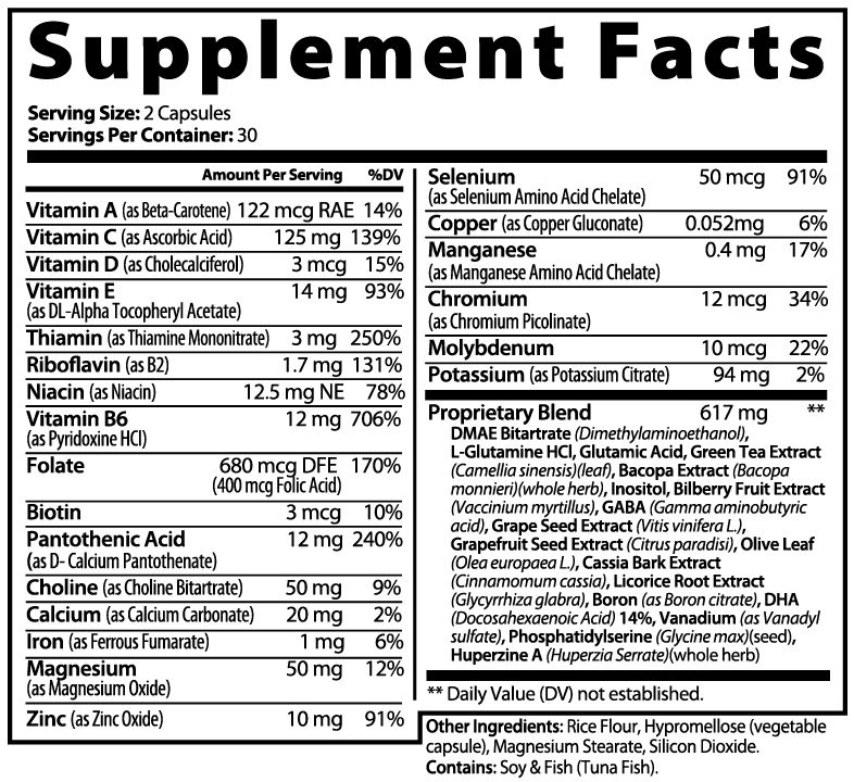 Clarity: Brain & Focus Formula 3 Pack