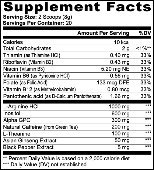 Focus First – Sour Gummy Flavor | Mental Clarity & Concentration Support