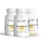Vitamin D3 2,000 IU 3 Pack |Halea Life: Nutrition & Skincare