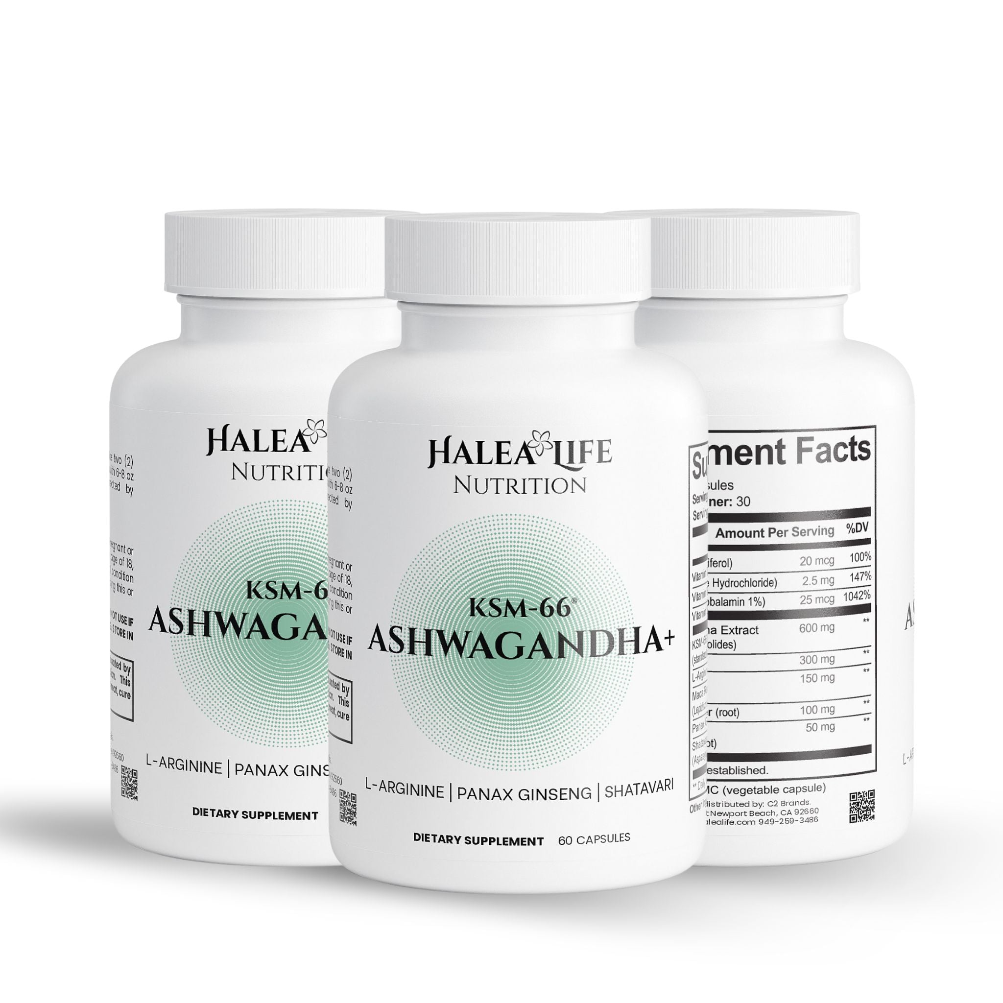 KSM-66® Ashwagandha Plus 3-Pack