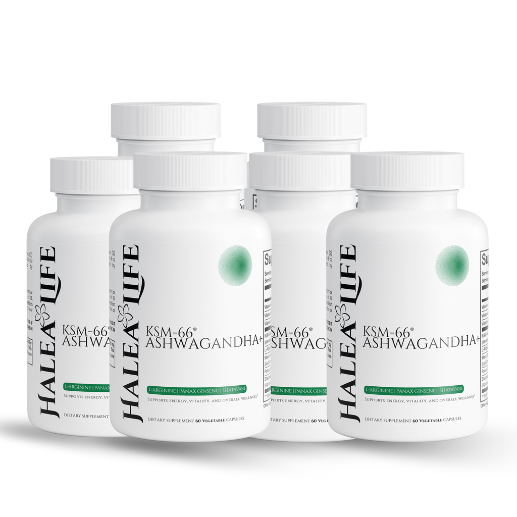 KSM-66 Ashwagandha Plus 6-Pack 180-day supply stress sleep energy support