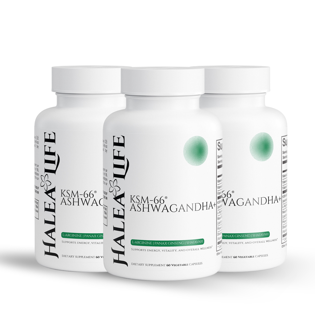 KSM-66 Ashwagandha Plus 3-Pack 90-day supply stress sleep energy support