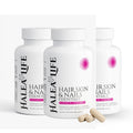 Halea Life Hair Skin and Nails Essentials 3-Pack 90-Day Supply three bottles with biotin and iron