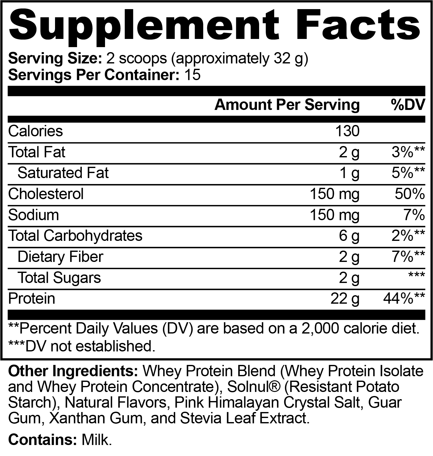 Halea Life Vanilla Whey Protein Blend Powder container with scoop for daily muscle maintenance support