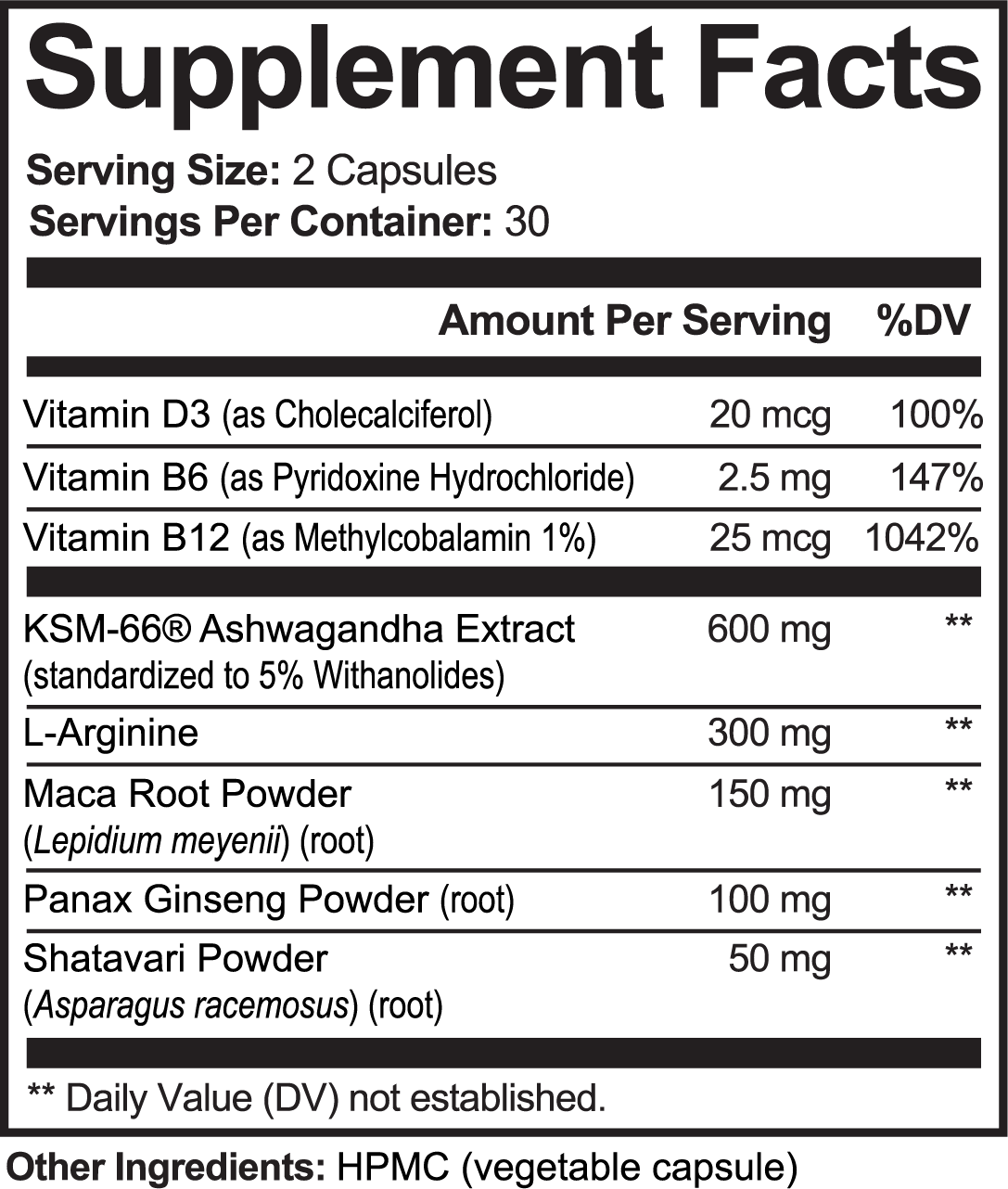 Halea Life KSM-66 Ashwagandha Plus product bottle image maca ginseng shatavari