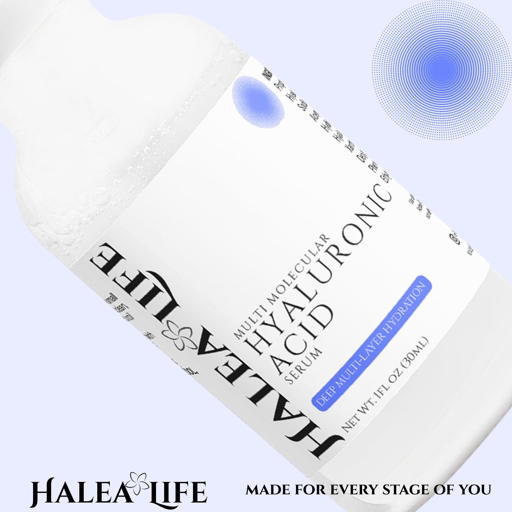 4D Hyaluronic Acid Serum | Halea Life – Halea Life: Nutrition