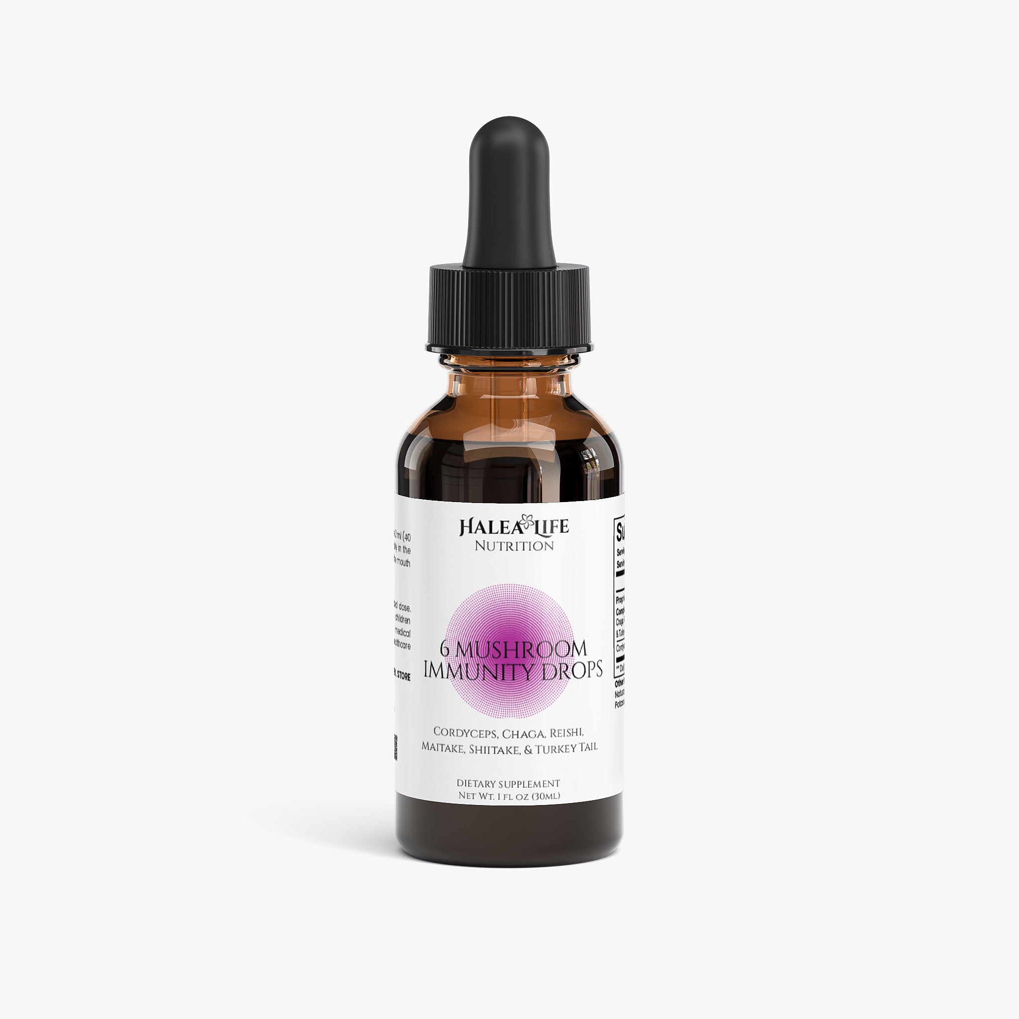 6 Mushroom Immunity Drops | Halea Life – Halea Life: Nutrition