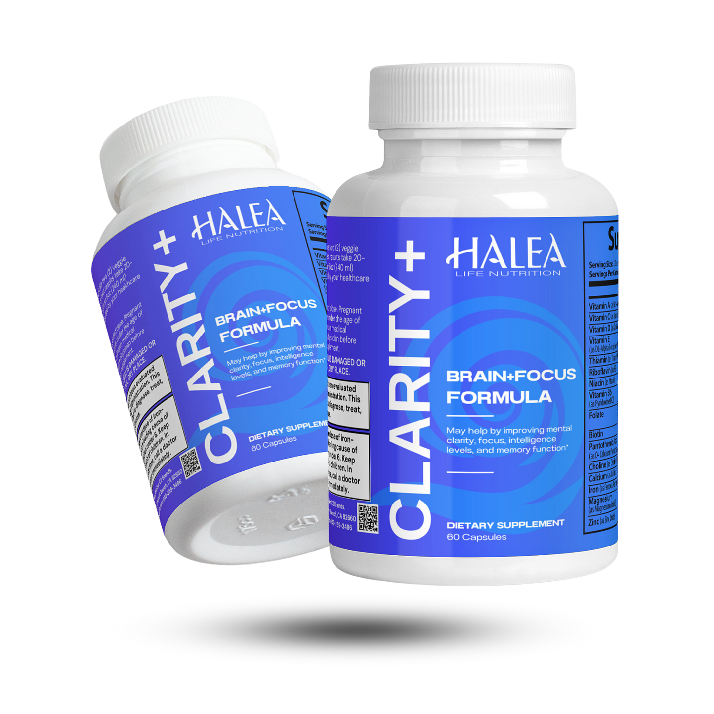 Halea Life Nutrition Clarity: Brain & Focus Formula
