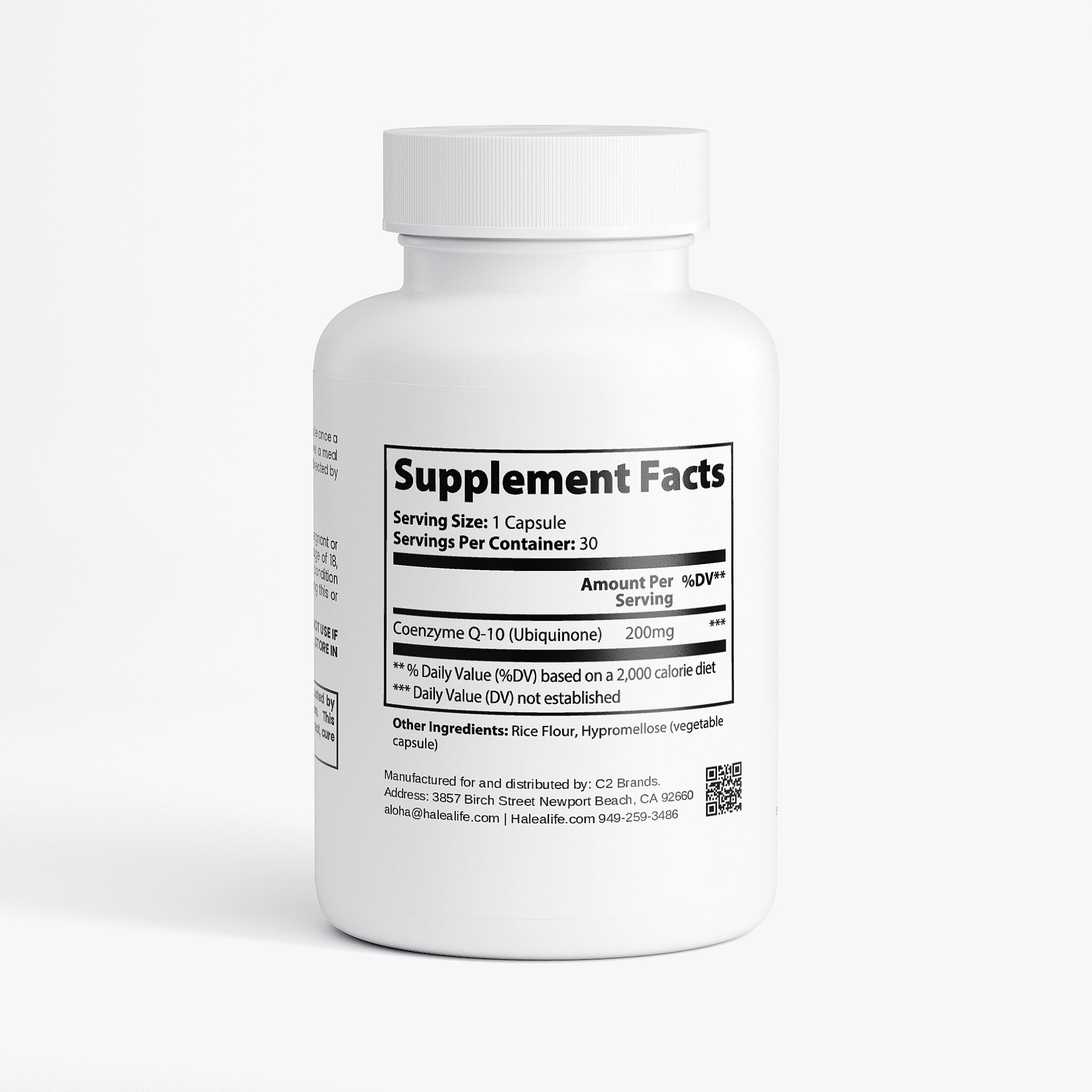 CoQ10 Ubiquinone Capsules 200mg 3 Pack