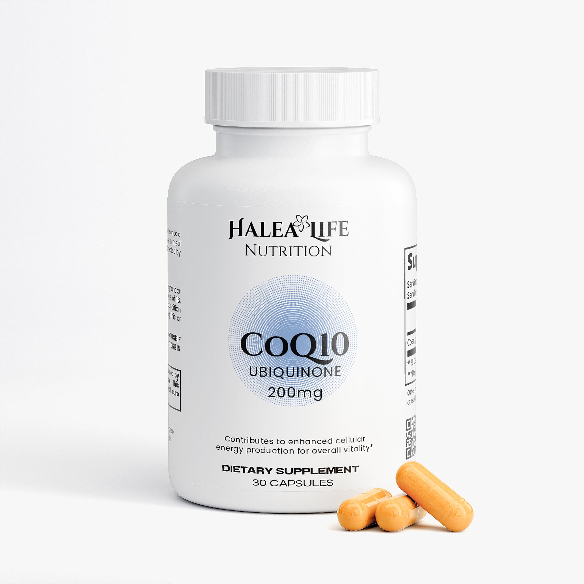CoQ10 Ubiquinone Capsules 200mg 3 Pack