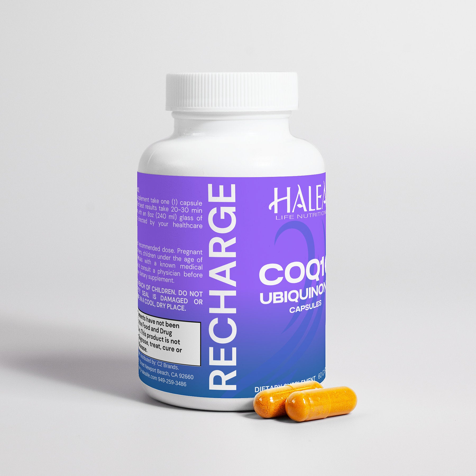 CoQ10 Ubiquinone Capsules 200mg
