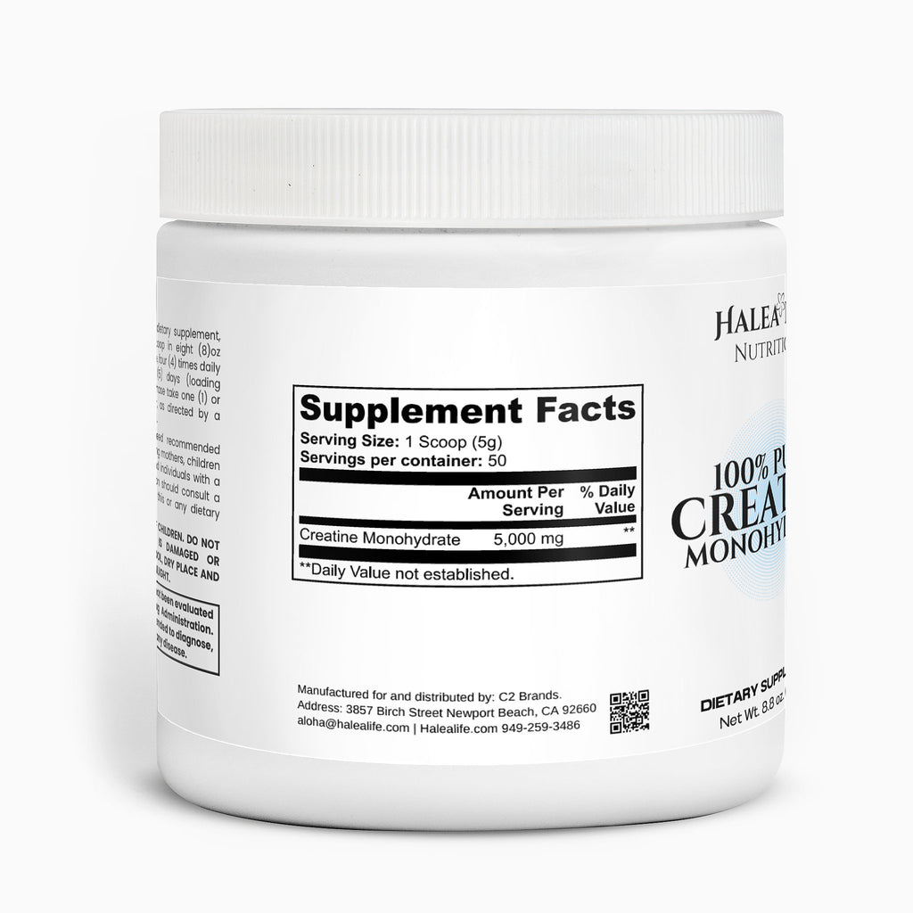 100% Pure Creatine Monohydrate