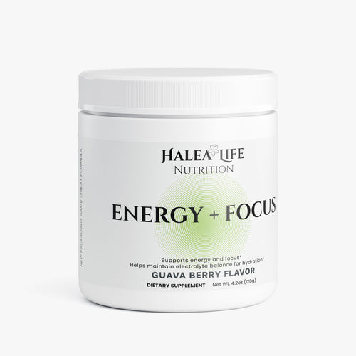 Energy + Focus + Hydration Drink Mix - Guava |Halea Life Nutrition