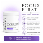 Focus First Sour Grape | Cognitive Focus & Energy Formula