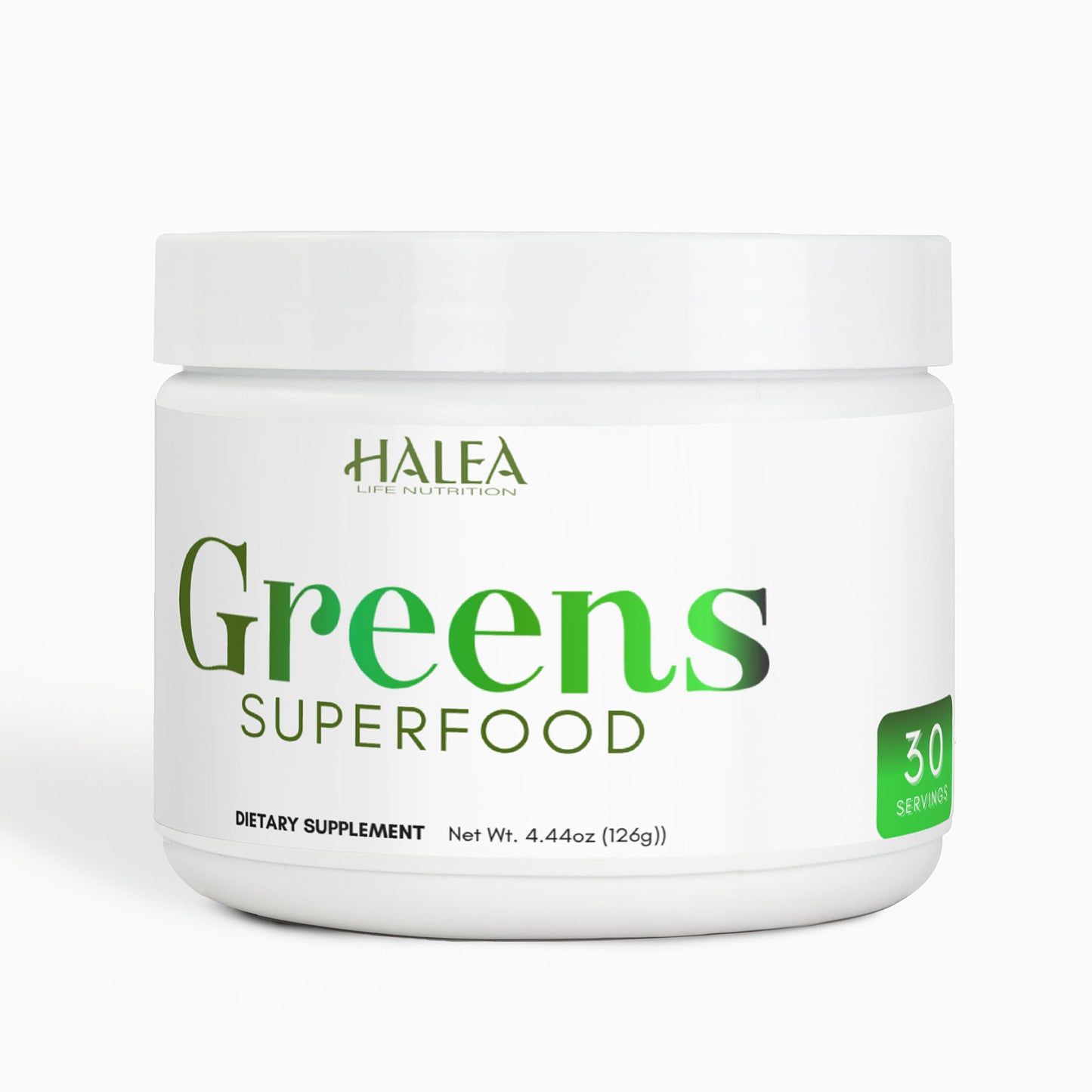 Halea Life Nutrition Greens Superfood Powder