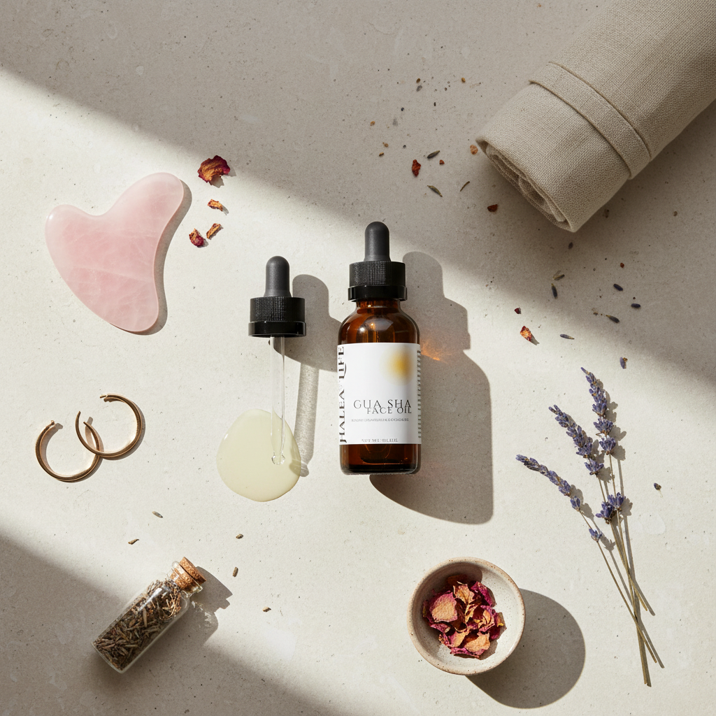 Halea Life Gua Shua Face Oil serum