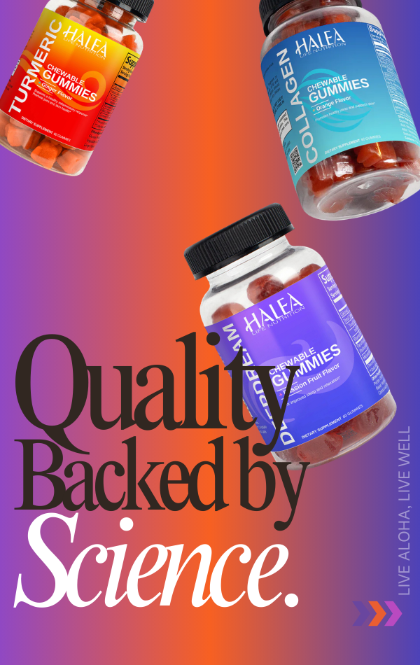 Halea Life Nutrition offers a convenient and enjoyable way to enhance wellness through their line of high-quality, natural ingredient gummies, designed to support various health needs like sleep, joint support, and overall well-being.