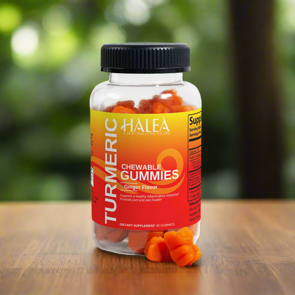 Halea Life Nutrition Turmeric & Ginger Gummies