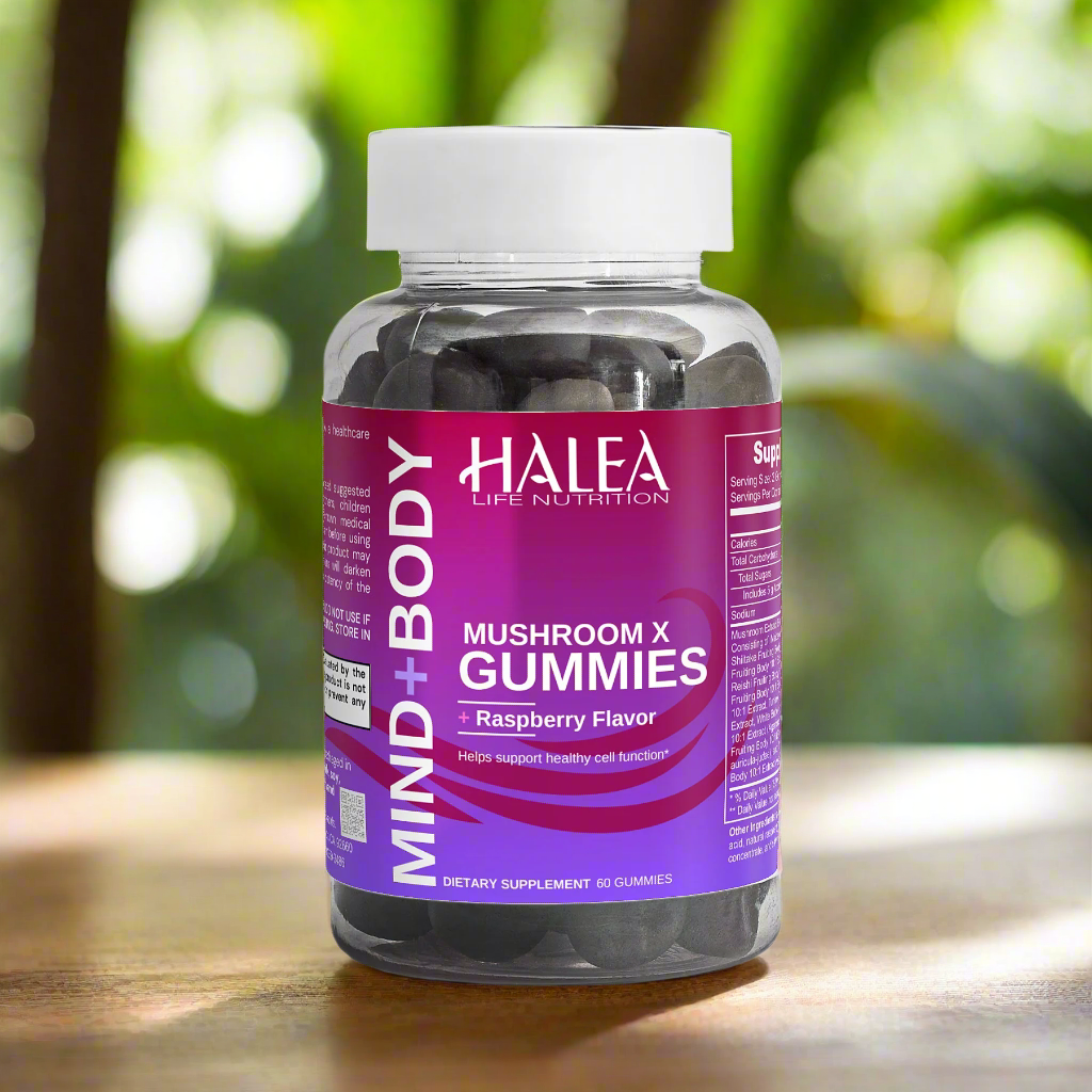 Halea Life Nutrition Mind & Body Mushroom Complex Gummies