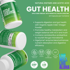 Apple Cider Vinegar+ with Probiotics, Inulin & DigeZyme®